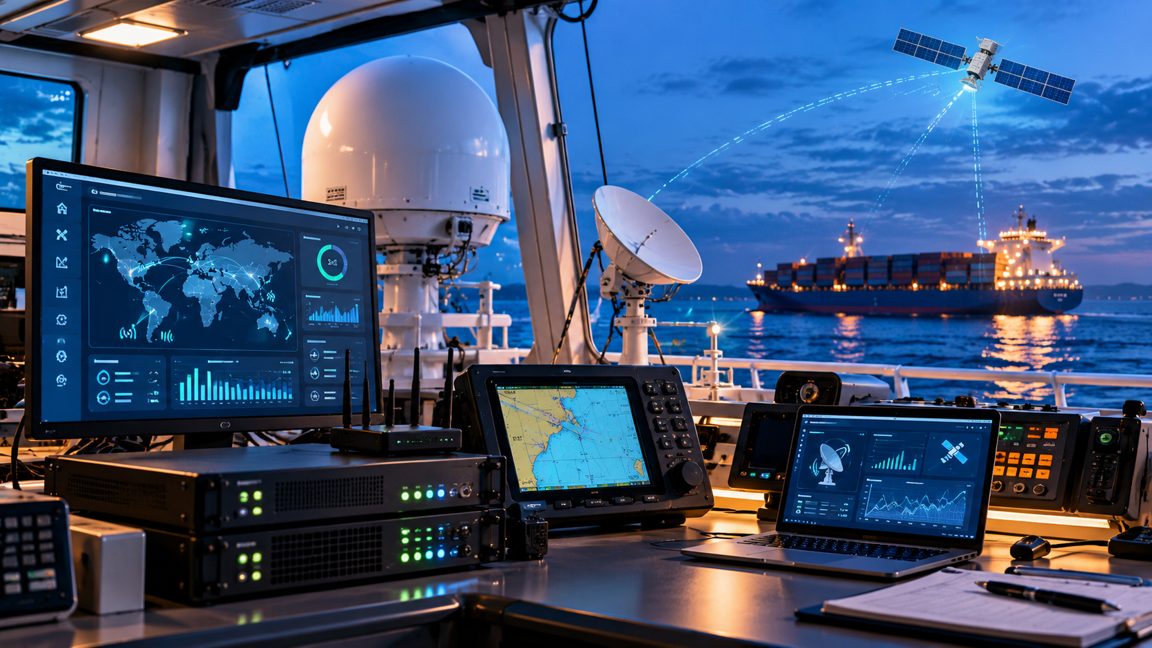 Maritime Radio Communication and Ship Connectivity